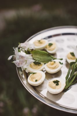 My personal fave, the deviled eggs!