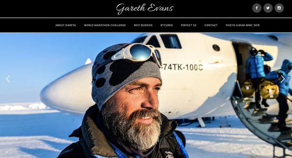 Gareth Evans Website