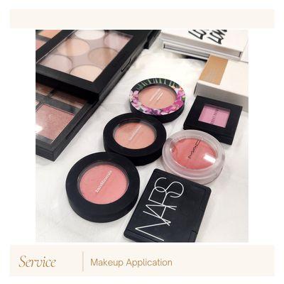 Makeup application is the art of enhancing facial features using cosmetic products such as foundation, eyeshadow, lipstick, and more.