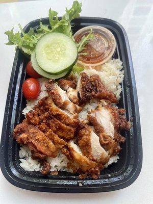 CRISPY FRIED CHICKEN BOWL