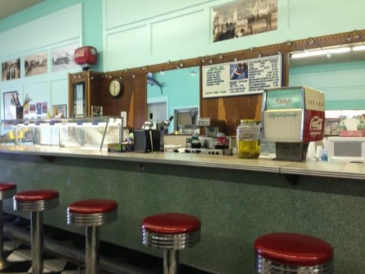 Soda fountain at Hanceville Drug