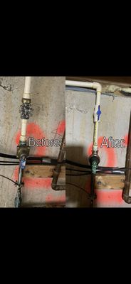 Main water line relief valve replacement.
#pluming#expert#