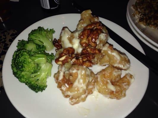 Orange Walnut Shrimp. VERY good!!!!