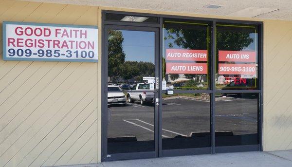 Good Faith Registration & Insurance Services #upland #claremont #ontario #ranchocucamonga #insurance #montclair #pomona #mountainave #auto