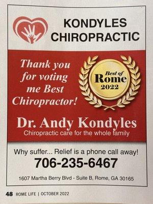 Kondyles Chiropractic