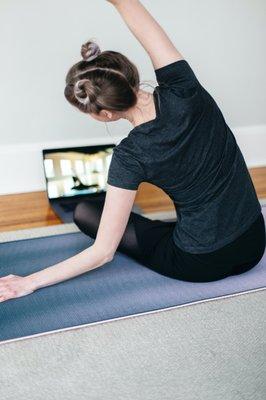 Online yoga classes