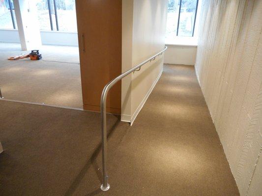 Stainless steel ramp rail