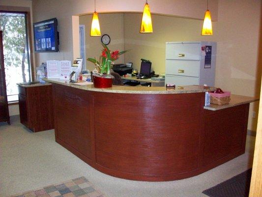 Reception area