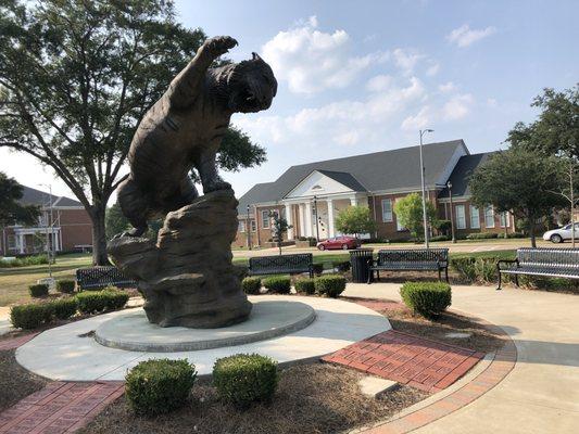 8/25/18. Saturday. Museum exterior. On campus for the 4th Annual Eddie Robinson Classic High School Football Jamboree.