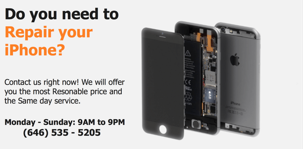 One of the best repair shops for iPhone. Professional service, affordable prices, quick turnaround time.