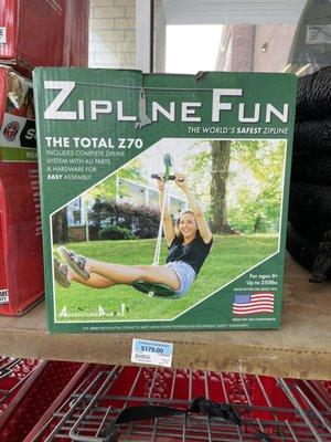 A zip line..seriously