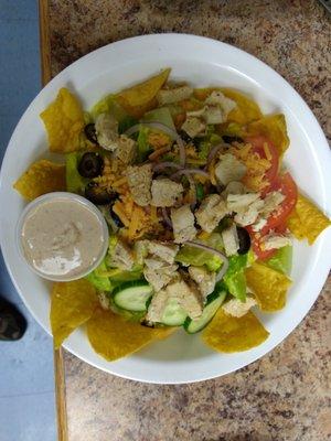 Chicken Taco Salad. One of our most popular salads