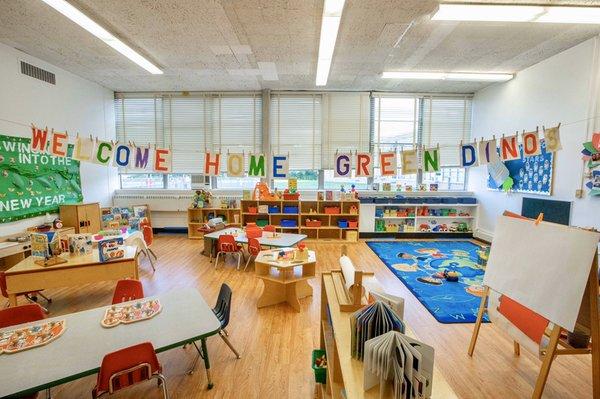 Our classrooms @ Miss Debbie's Creative Childcare.