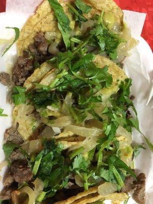 Tacos de bistec