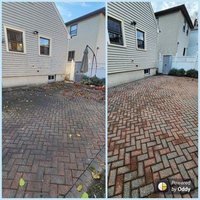 Pressure Washing Patio ( Pavers )