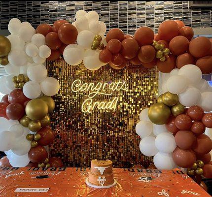 Graduation Event Decor