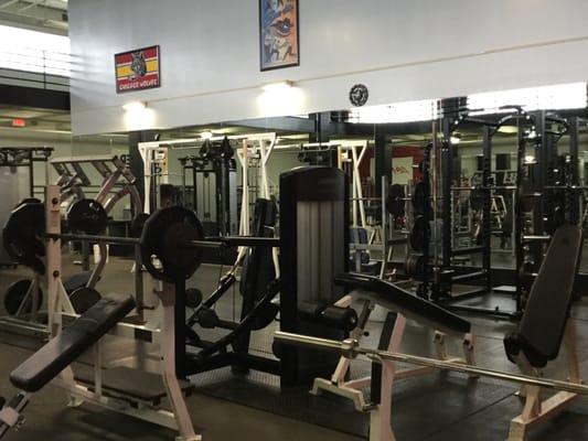 RHF  Free weight area