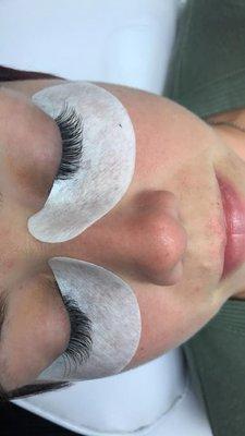 We offer Eyelash extensions