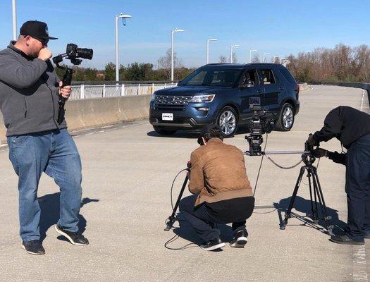 Behind The Scenes  Filming with Jones Ford.