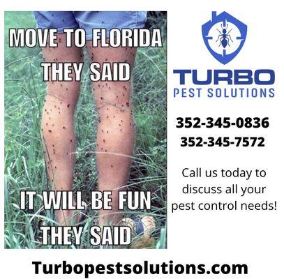 Turbo Pest Solutions can help you enjoy your backyard!!