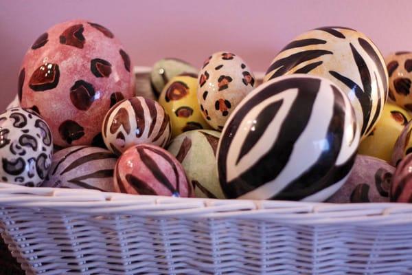 Handmade eggs