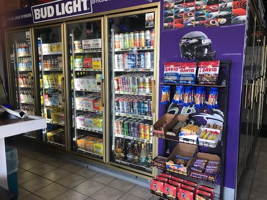 Convenience plus cold beer