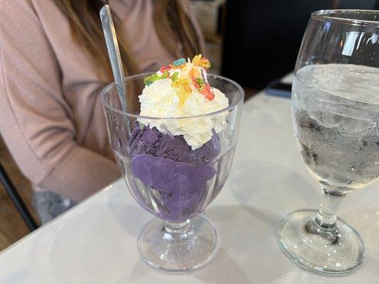 Ube Ice cream