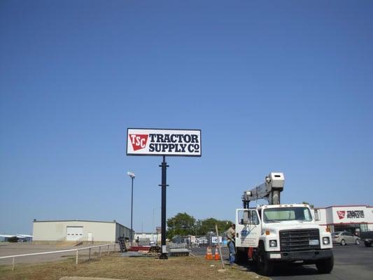 New Tractor Supply install in Durant Oklahoma