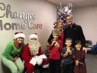 Happy Holidays from Changes Home Care! #bethechange