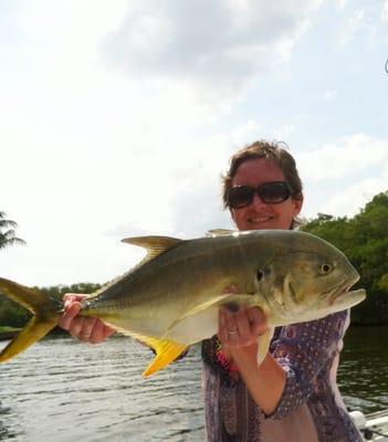 Nice Crevalle Jack in the mangroves