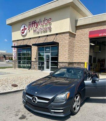 This is my 2012 Mercedes 350 SLK.