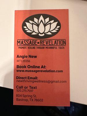 Massage Revelation