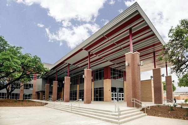 Front of the school