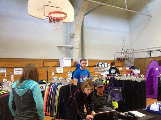 expo / packet pick up