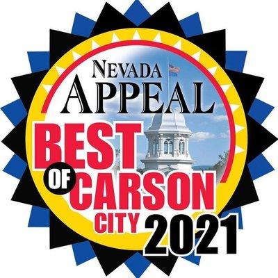 Voted Best of Carson City, again, for 2021!