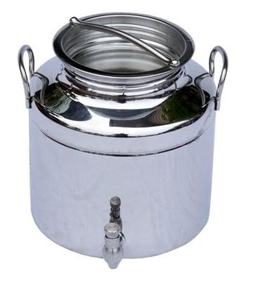 Italian Stainless Steel Fusti - 5 Liters (One of many fusti sizes we carry)