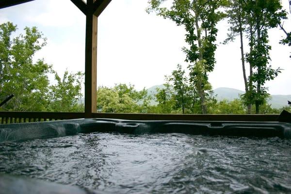 Bubbling Hot Tubs