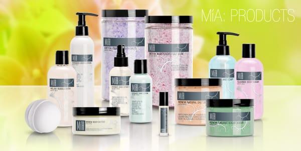 MiA products are made from the highest quality ingredients without parabens, SLS, or animal testing.