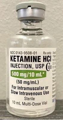 Ketamine has been FDA approved for use in the operating room and emergency rooms since 1970.