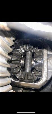 Rebuilt differential