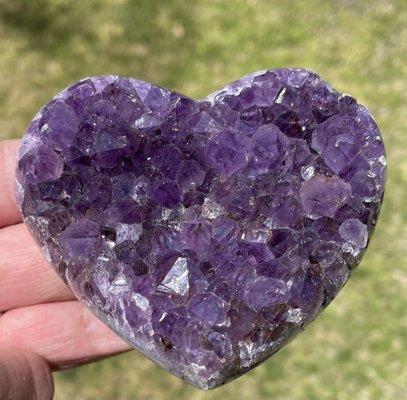 Amethyst Heart