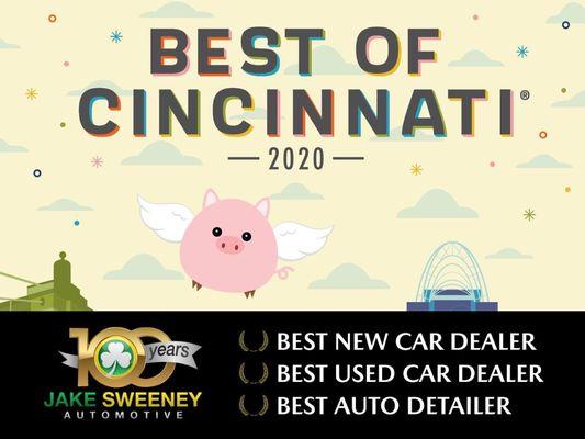 Jake Sweeney is CityBeat's 2020 Best of Cincinnati