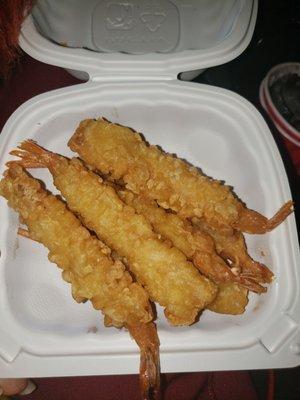 Stopped here to get some of these bomb tempura shrimp!!