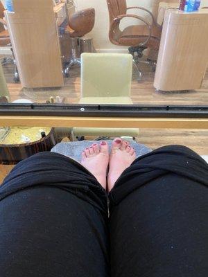 Pedicure (regular).