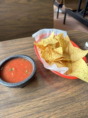 Chips & salsa (typical)