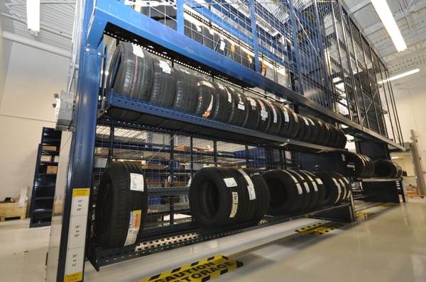 Tire Storage Carousel