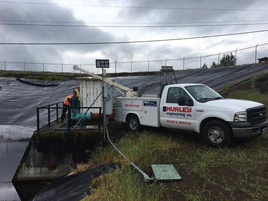 Turbine pump repair