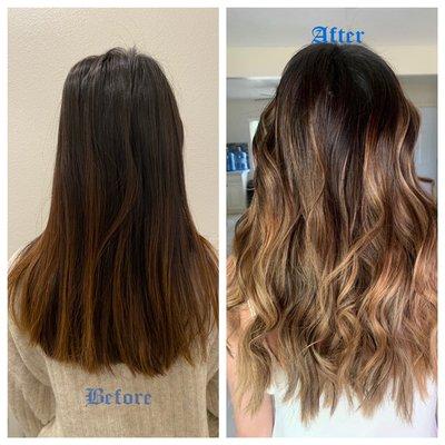 Color melting, Balyage