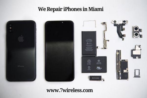 We repair Iphone X in Miami