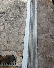 Track repair for sliding door